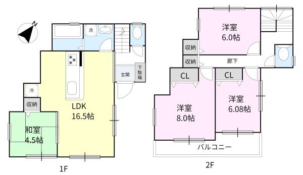西東京市向台町４丁目の中古一戸建