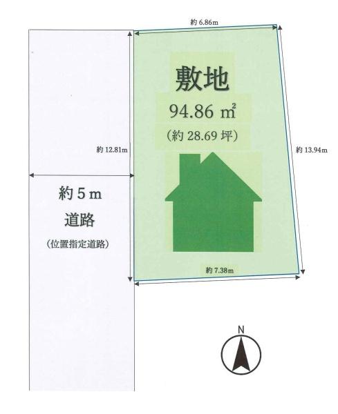 東大和市清水４丁目の売土地