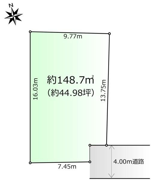 小平市花小金井５丁目の売土地