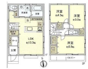 西東京市芝久保町１丁目の新築一戸建