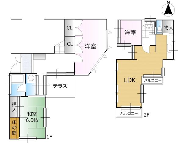 小平市美園町２丁目の中古一戸建