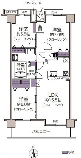 グランスクエア一橋学園参番街