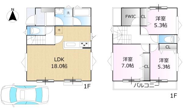 小平市花小金井５丁目の売土地