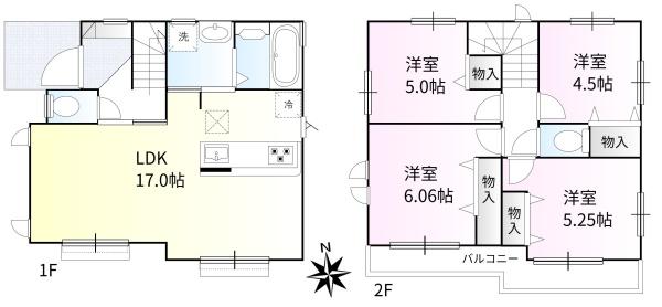 小平市鈴木町１丁目の新築一戸建