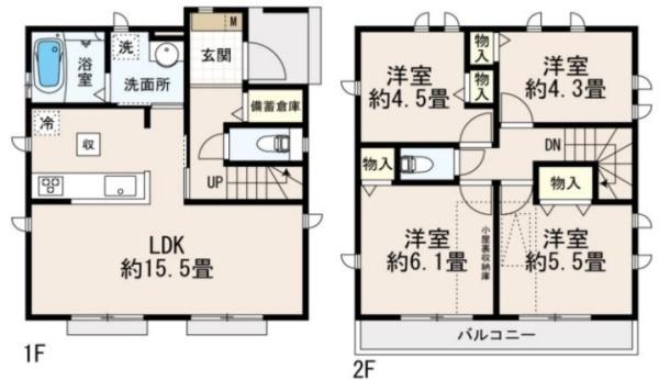 小平市花小金井５丁目の新築一戸建