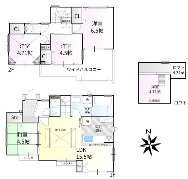 小平市花小金井５丁目の新築一戸建