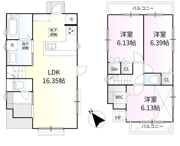 小平市花小金井南町３丁目の新築一戸建