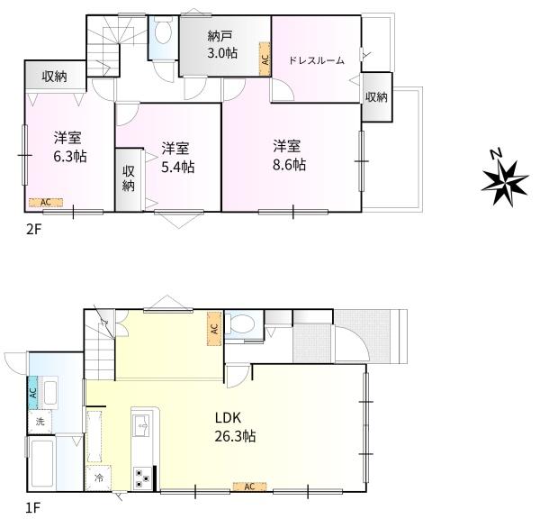 西東京市向台町６丁目の新築一戸建