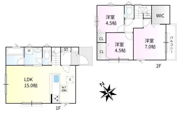 東久留米市滝山２丁目の新築一戸建