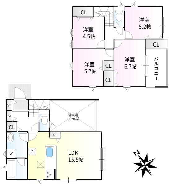 東久留米市滝山２丁目の新築一戸建