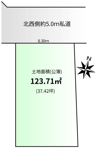 東村山市栄町３丁目の土地