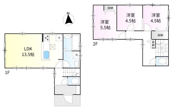 小平市花小金井８丁目の新築一戸建