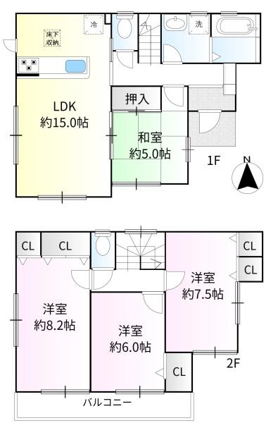 小平市鈴木町１丁目の中古一戸建