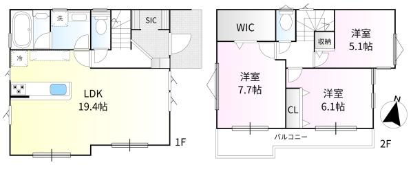 清瀬市下清戸３丁目の売土地