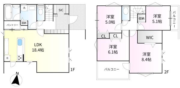 清瀬市下清戸３丁目の新築一戸建