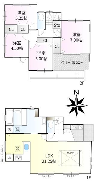 小平市天神町３丁目の新築一戸建