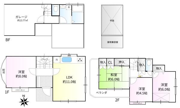 西東京市向台町２丁目の中古一戸建