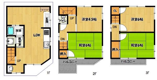 東大阪市友井５丁目の中古一戸建