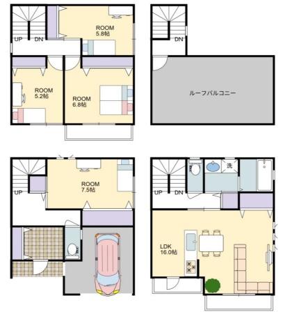 大阪市平野区喜連３丁目の新築一戸建