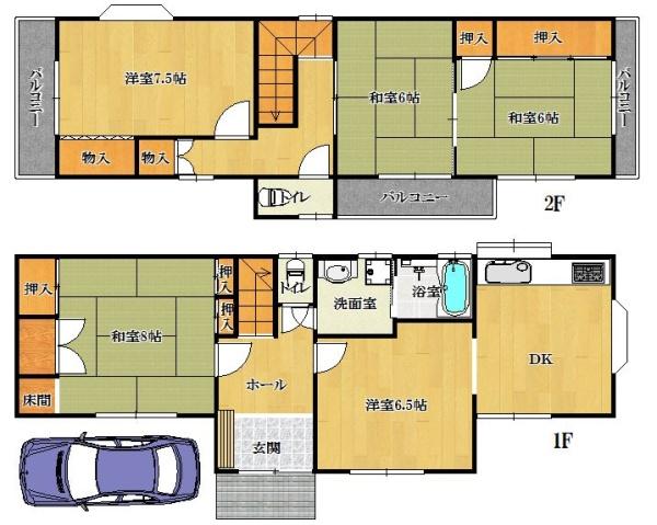 大阪狭山市半田５丁目の中古一戸建