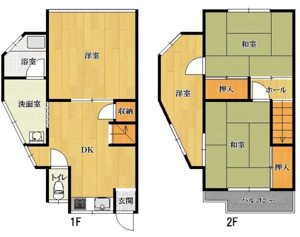 八尾市曙町３丁目の中古テラスハウス