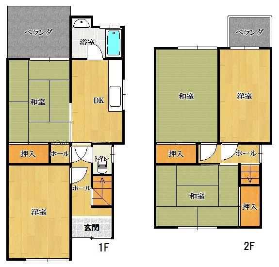 柏原市片山町の中古一戸建て
