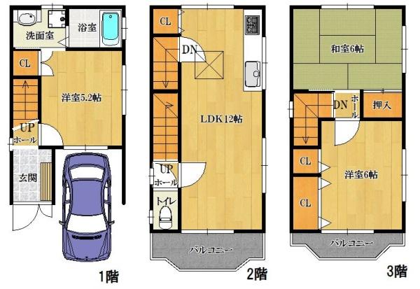 松原市別所７丁目の中古一戸建て