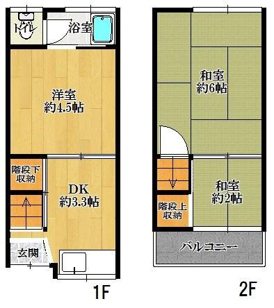 四條畷市江瀬美町の中古テラスハウス