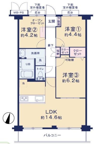 クリオ平塚松風壱番館