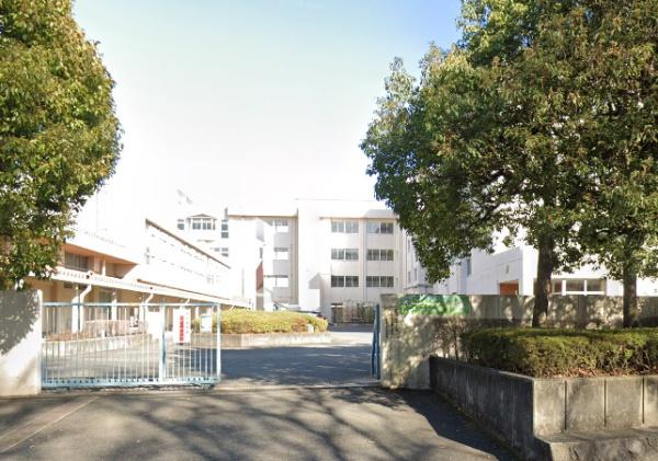 秦野市尾尻の土地(秦野市立南が丘中学校)