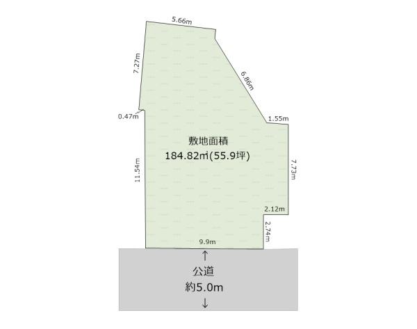 秦野市尾尻の売土地