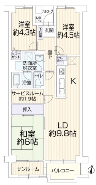 パレ平塚すみれ平壱番館