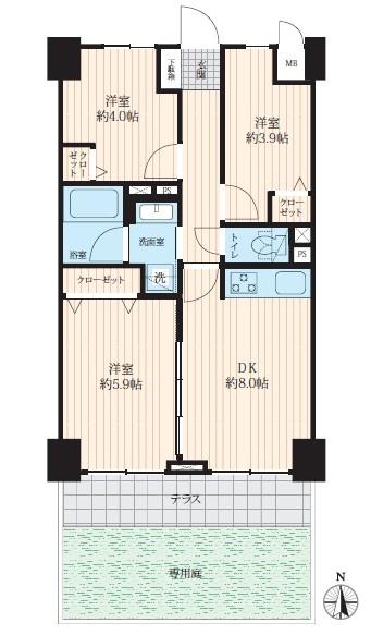 ライオンズガーデン平塚