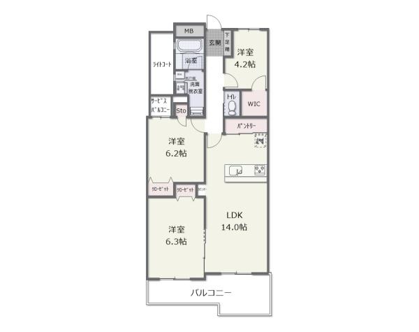 リバティタウン伊勢原６番館