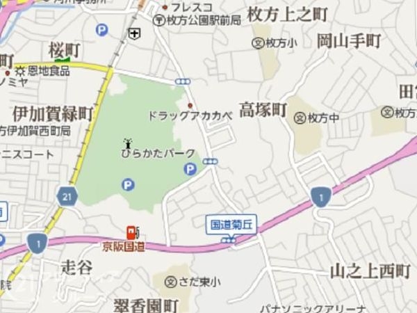 枚方市山之上５丁目の中古一戸建て