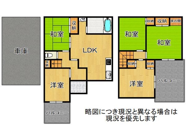 枚方市長尾元町７丁目　中古一戸建て