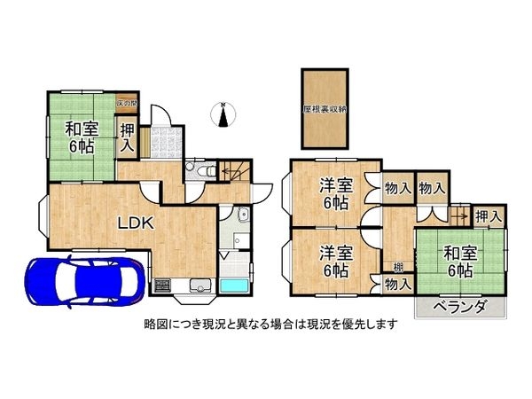 交野市郡津２丁目　中古一戸建て