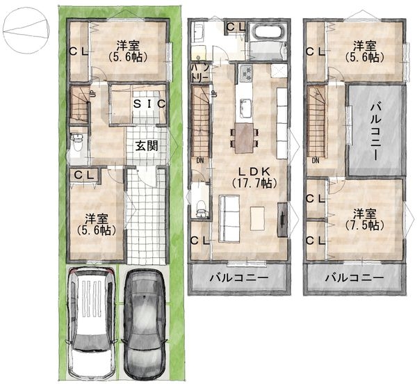 FrontierGardens　寝屋川市香里新町　建築条…