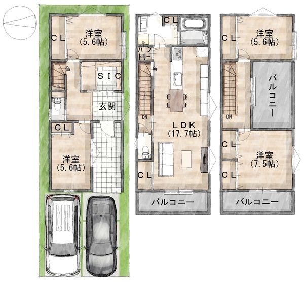 FrontierGardens　寝屋川市香里新町　建築条…
