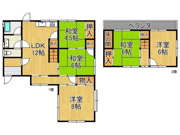 寝屋川市三井が丘３丁目　中古一戸建て