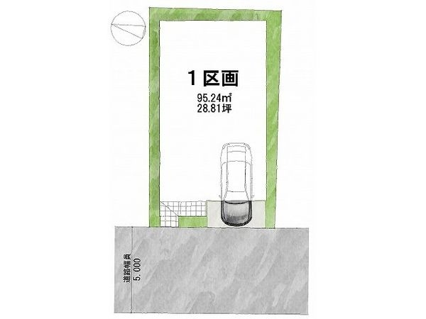 枚方市宮之阪１丁目　新築一戸建て　全1区画
