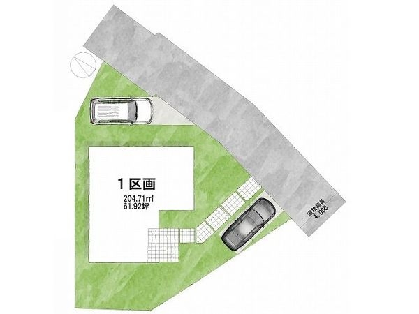 枚方市藤田町　新築一戸建て　全1区画