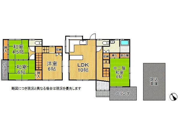 交野市星田８丁目　中古一戸建て