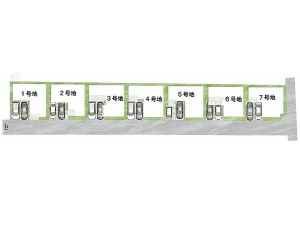 寝屋川市平池町　建築条件付き土地　６号地