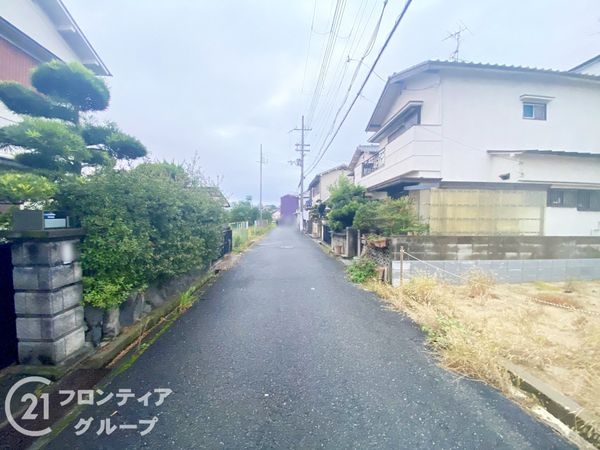 枚方市出口4丁目 新築一戸建て 全1区画(前面道路含む現地写真)
