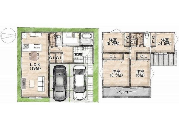 FrontierGardens　寝屋川市平池町　新築一戸…