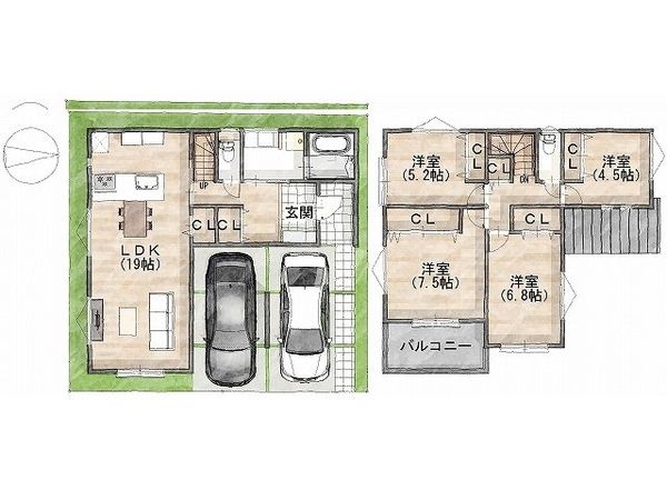 FrontierGardens　寝屋川市平池町　新築一戸…
