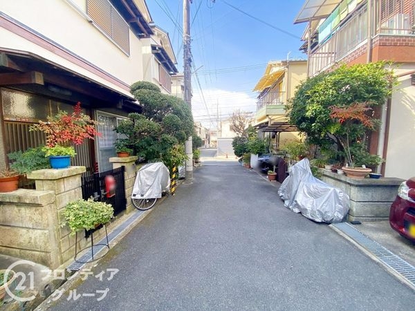 枚方市池之宮３丁目　建築条件無し土地