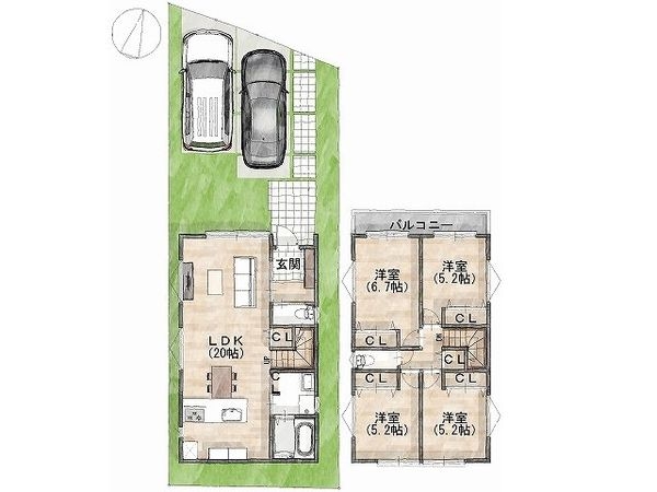 FrontierGardens　枚方市香里ケ丘７丁目　新…