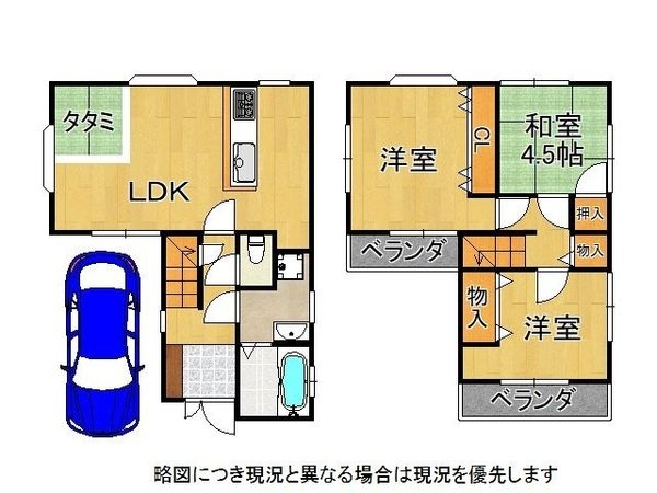 枚方市長尾家具町５丁目　中古一戸建て